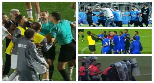 "لكمة وبطح وقنابل غاز وإيقافات بالجملة".. حكام مصر ضد الشغب (فيديو)